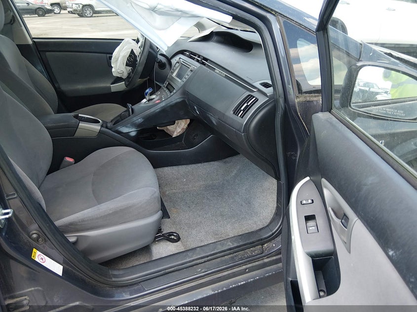 2014 Toyota Prius VIN JTDKN3DU1E0376061 IAAI salvage auction — FRONT END, Salvage (North Carolina), sold $1,000 on 2026-07-22 (photo 5)