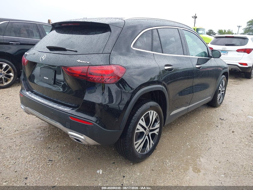 2025 Mercedes-benz Gla-klasse VIN W1N4N4HB8SJ735623 IAAI salvage auction — LEFT FRONT, Salvage Title, sold $19,600 on 2026-08-12 (photo 4)