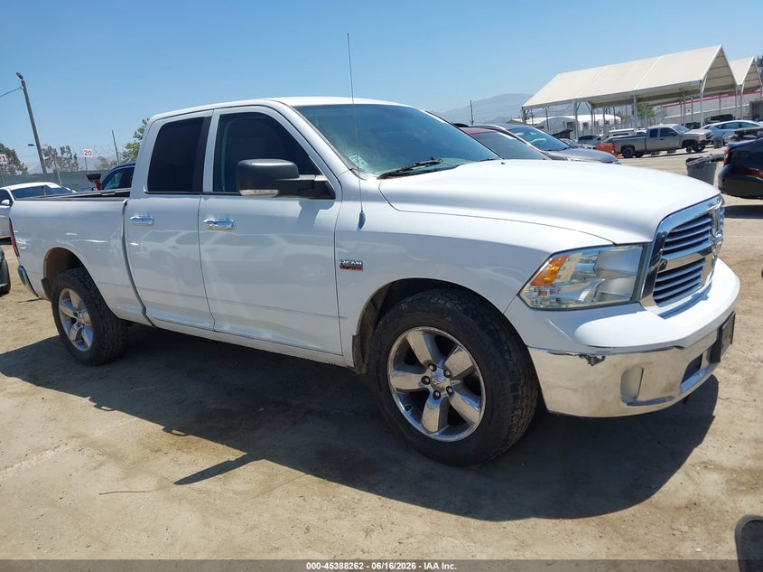 2014 Ram 1500 VIN 1C6RR6GT2ES100295 IAAI salvage auction — SIDE, Salvage (California), sold $1,900 on 2026-07-22 (photo 1)