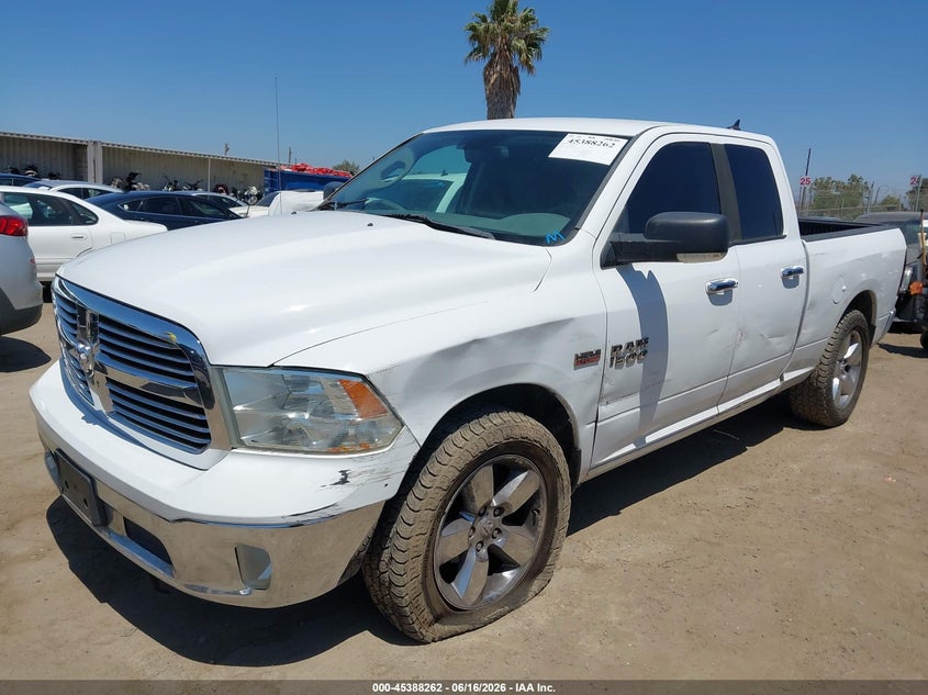 2014 Ram 1500 VIN 1C6RR6GT2ES100295 IAAI salvage auction — SIDE, Salvage (California), sold $1,900 on 2026-07-22 (photo 2)
