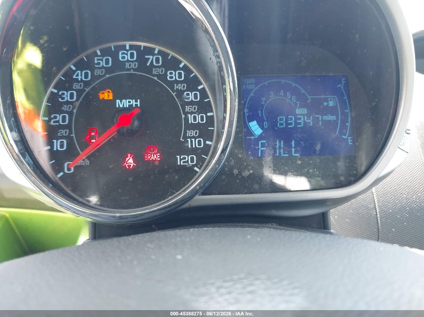 2015 Chevrolet Spark VIN KL8CA6S90FC757540 IAAI salvage auction — FRONT & REAR, Clear - Dealer Only (California), sold $1,450 on 2026-07-08 (photo 7)