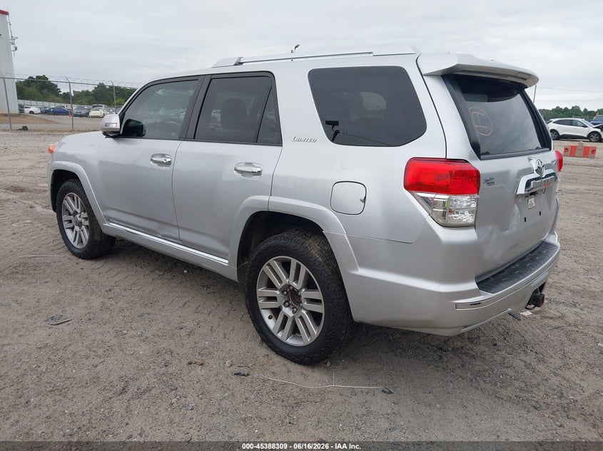 2011 Toyota 4runner VIN JTEBU5JR1B5059664 IAAI salvage auction — ELECTRICAL, Salvage (Georgia), sold $7,100 on 2026-07-09 (photo 3)