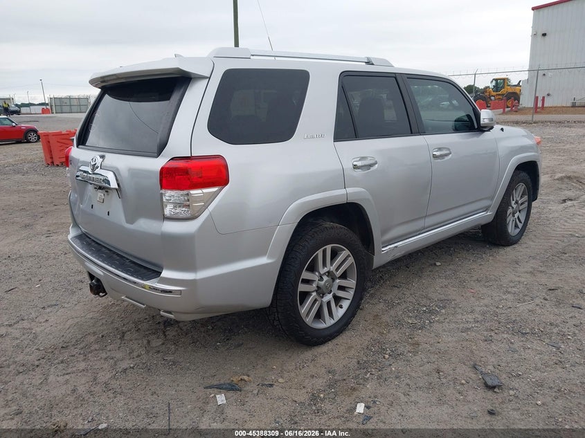 2011 Toyota 4runner VIN JTEBU5JR1B5059664 IAAI salvage auction — ELECTRICAL, Salvage (Georgia), sold $7,100 on 2026-07-09 (photo 4)