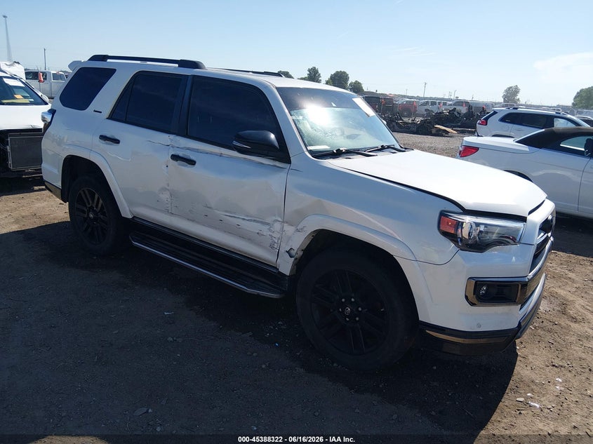 2021 Toyota 4runner VIN JTEJU5JR8M5954468 IAAI salvage auction — RIGHT SIDE, Salvage (Arkansas), sold $18,900 on 2026-07-29 (photo 1)