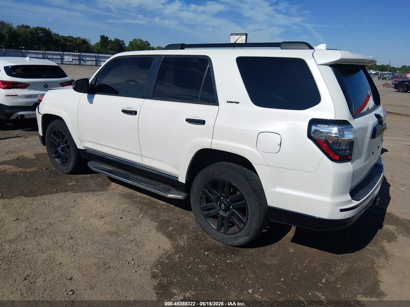 2021 Toyota 4runner VIN JTEJU5JR8M5954468 IAAI salvage auction — RIGHT SIDE, Salvage (Arkansas), sold $18,900 on 2026-07-29 (photo 3)