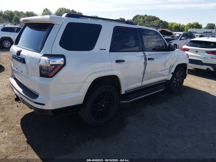 2021 Toyota 4runner VIN JTEJU5JR8M5954468 IAAI salvage auction — RIGHT SIDE, Salvage (Arkansas), sold $18,900 on 2026-07-29 (photo 4)