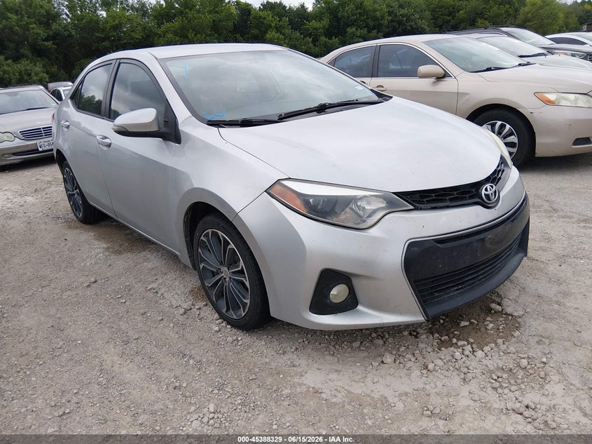 2016 Toyota Corolla VIN 5YFBURHE4GP476656 IAAI salvage auction — NORMAL WEAR, Original (Texas), sold $3,750 on 2026-07-06 (photo 1)