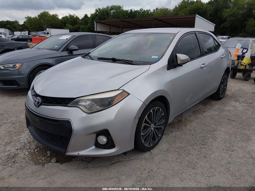 2016 Toyota Corolla VIN 5YFBURHE4GP476656 IAAI salvage auction — NORMAL WEAR, Original (Texas), sold $3,750 on 2026-07-06 (photo 2)