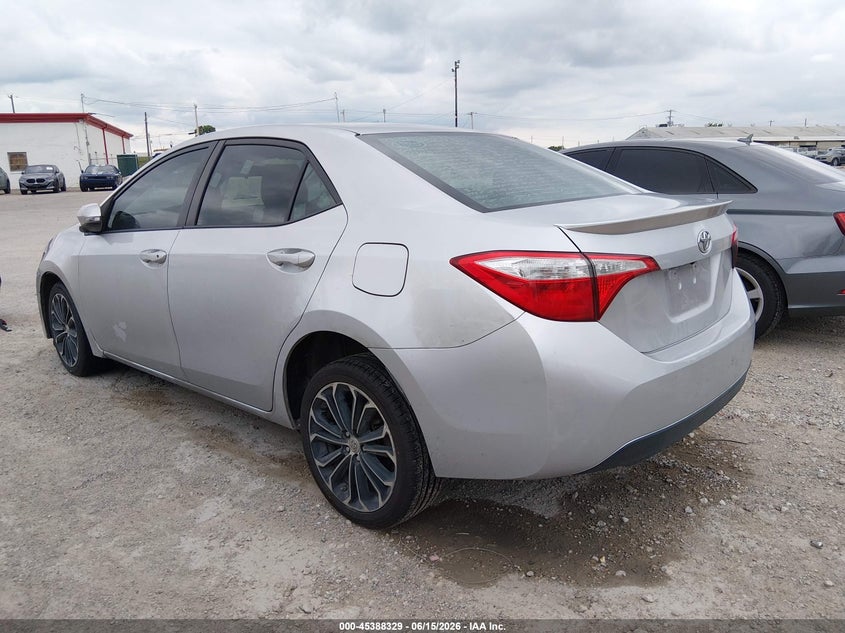 2016 Toyota Corolla VIN 5YFBURHE4GP476656 IAAI salvage auction — NORMAL WEAR, Original (Texas), sold $3,750 on 2026-07-06 (photo 3)