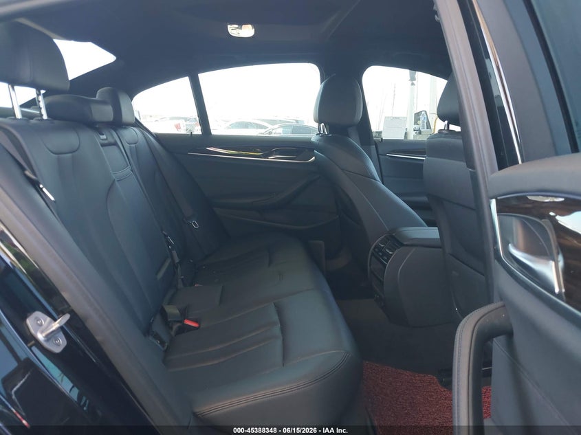 2019 BMW 5er VIN WBAJA9C55KB254868 IAAI salvage auction — REAR END, Salvage Title, sold $6,800 on 2026-08-01 (photo 8)