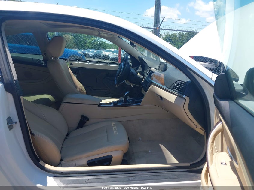 2015 BMW 4er VIN WBA3N3C59FK232002 IAAI salvage auction — FRONT & REAR, Clear (Virginia), sold $3,050 on 2026-07-06 (photo 5)