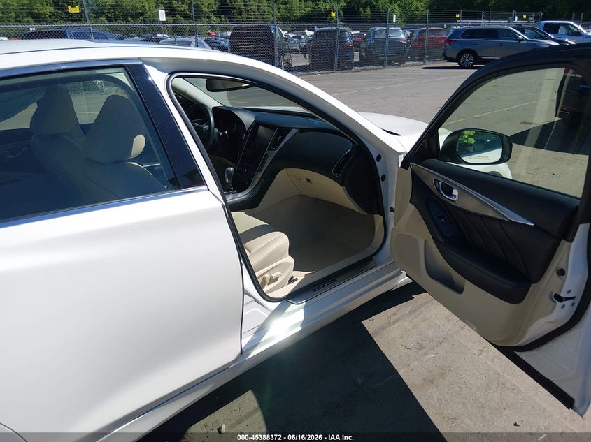 2016 Infiniti Q50 VIN JN1EV7AR0GM341286 IAAI salvage auction — LEFT FRONT, Salvage Title, sold $3,150 on 2026-07-16 (photo 5)