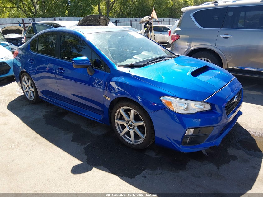 2015 Subaru Wrx VIN JF1VA1D68F8834377 IAAI salvage auction — FRONT END, Salvage Title, sold $5,050 on 2026-07-30 (photo 1)