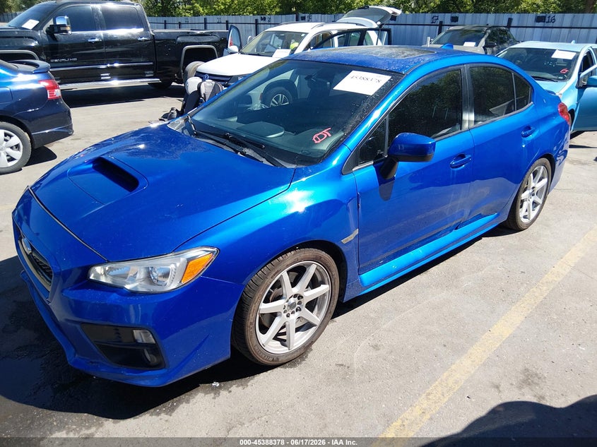2015 Subaru Wrx VIN JF1VA1D68F8834377 IAAI salvage auction — FRONT END, Salvage Title, sold $5,050 on 2026-07-30 (photo 2)