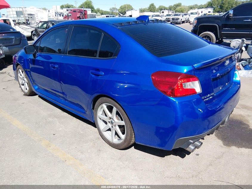 2015 Subaru Wrx VIN JF1VA1D68F8834377 IAAI salvage auction — FRONT END, Salvage Title, sold $5,050 on 2026-07-30 (photo 3)