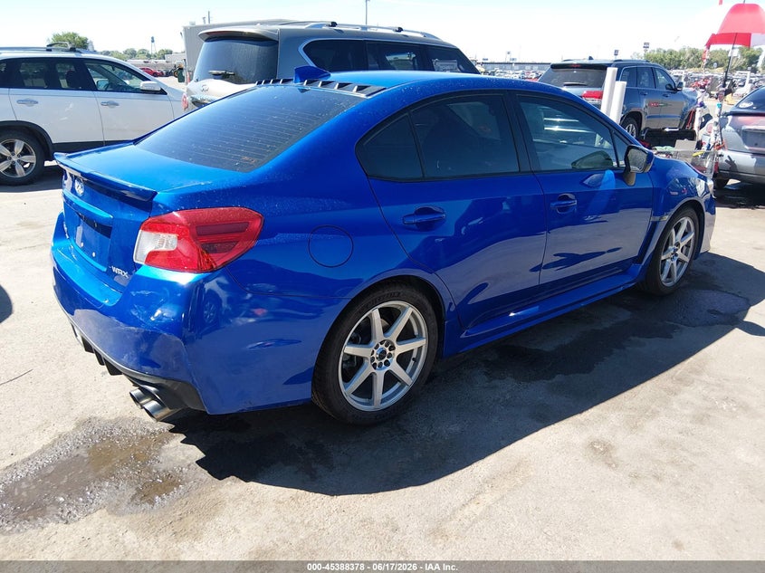 2015 Subaru Wrx VIN JF1VA1D68F8834377 IAAI salvage auction — FRONT END, Salvage Title, sold $5,050 on 2026-07-30 (photo 4)