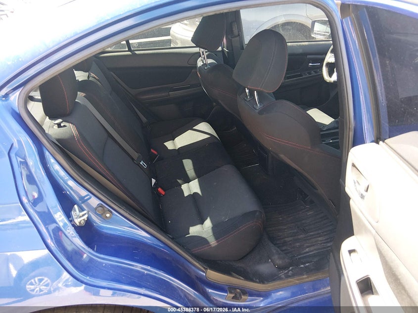 2015 Subaru Wrx VIN JF1VA1D68F8834377 IAAI salvage auction — FRONT END, Salvage Title, sold $5,050 on 2026-07-30 (photo 8)
