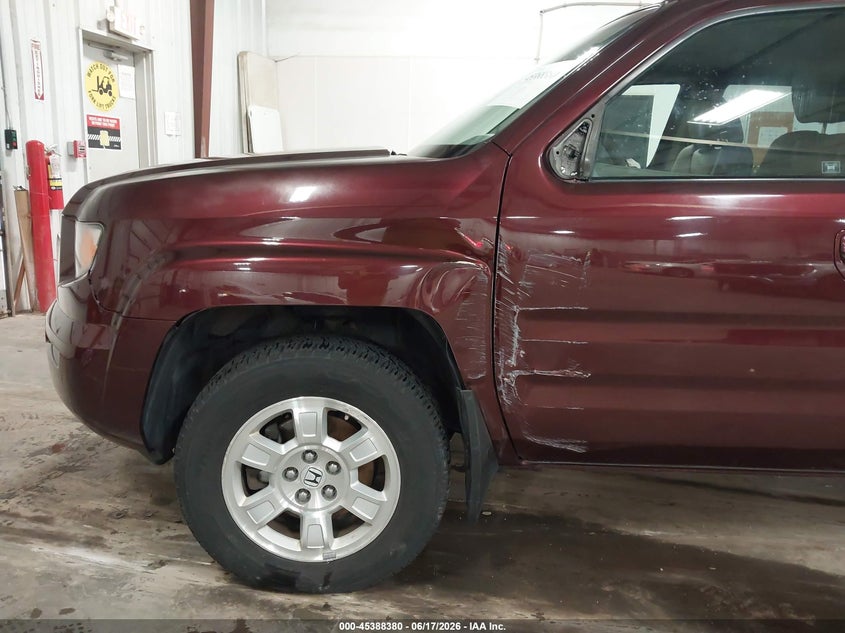 2008 Honda Ridgeline VIN 2HJYK16598H512008 IAAI salvage auction — RIGHT FRONT, Salvage (Iowa), sold $1,450 on 2026-07-09 (photo 6)