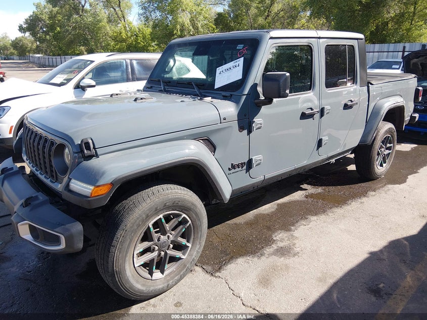 2024 Jeep Gladiator VIN 1C6HJTAG4RL112039 IAAI salvage auction — SIDE, Salvage (Utah), sold $16,100 on 2026-07-30 (photo 2)