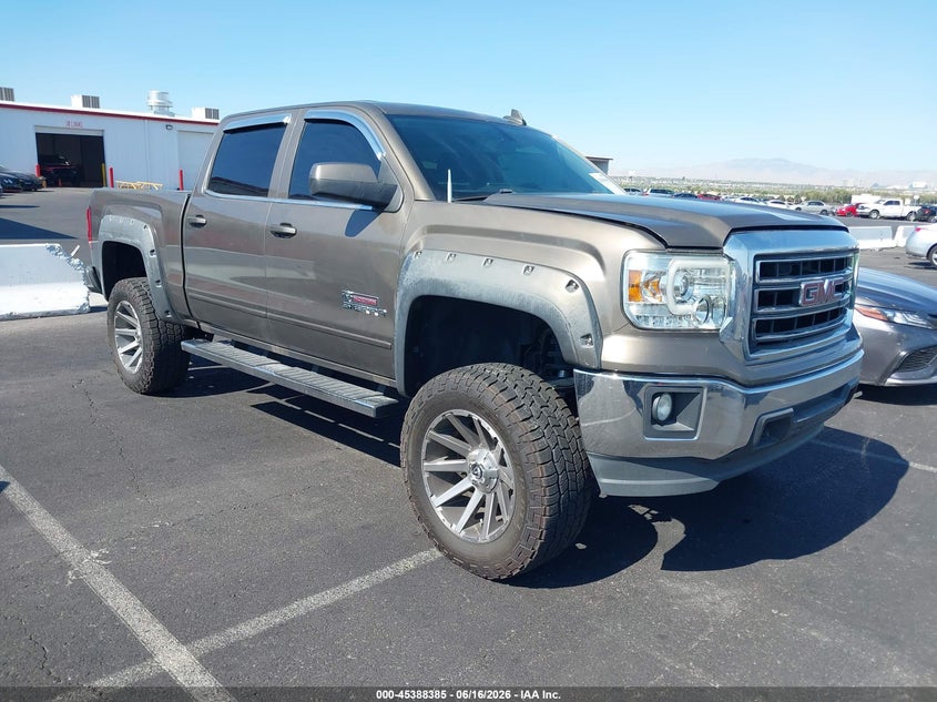 2015 Gmc SIERRA VIN 3GTU2UEC7FG181690 IAAI salvage auction — REAR END, Salvage (Nevada), sold $3,600 on 2026-07-25 (photo 1)