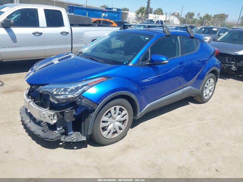 2020 Toyota C-hr VIN JTNKHMBX2L1064134 IAAI salvage auction — FRONT END, Salvage Title, sold $4,900 on 2026-07-22 (photo 2)