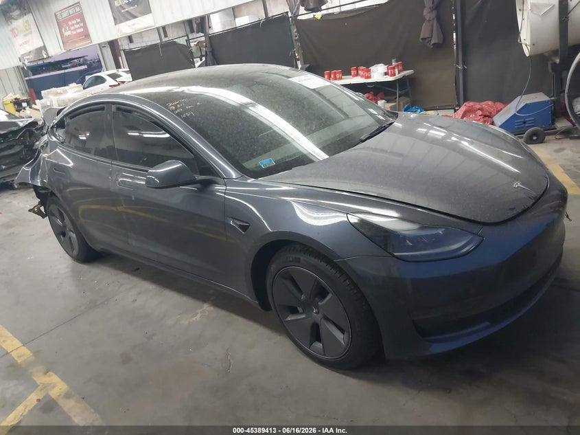 2023 Tesla Model 3 VIN 5YJ3E1EA7PF491054 IAAI salvage auction — REAR END, Salvage (Arizona), sold $4,100 on 2026-07-16 (photo 1)