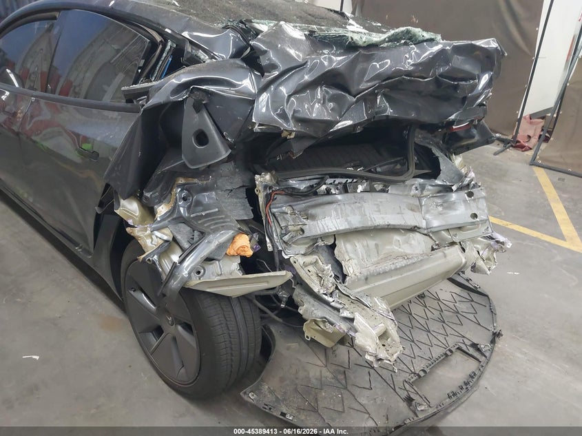 2023 Tesla Model 3 VIN 5YJ3E1EA7PF491054 IAAI salvage auction — REAR END, Salvage (Arizona), sold $4,100 on 2026-07-16 (photo 6)