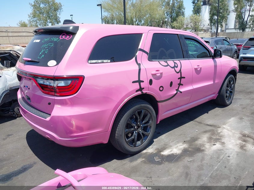 2020 Dodge Durango VIN 1C4RDJDGXLC352630 IAAI salvage auction — FRONT END, Wait Title, sold $10,500 on 2026-07-31 (photo 4)