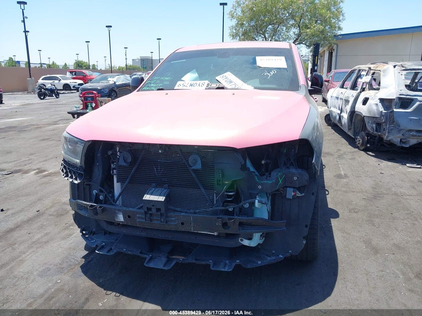 2020 Dodge Durango VIN 1C4RDJDGXLC352630 IAAI salvage auction — FRONT END, Wait Title, sold $10,500 on 2026-07-31 (photo 6)