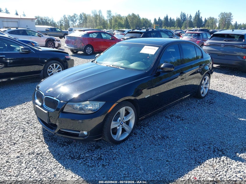 2009 BMW 3 series VIN WBAPM73529E191310 IAAI salvage auction — RIGHT REAR, Bill Of Sale (Washington), sold $700 on 2026-07-30 (photo 2)