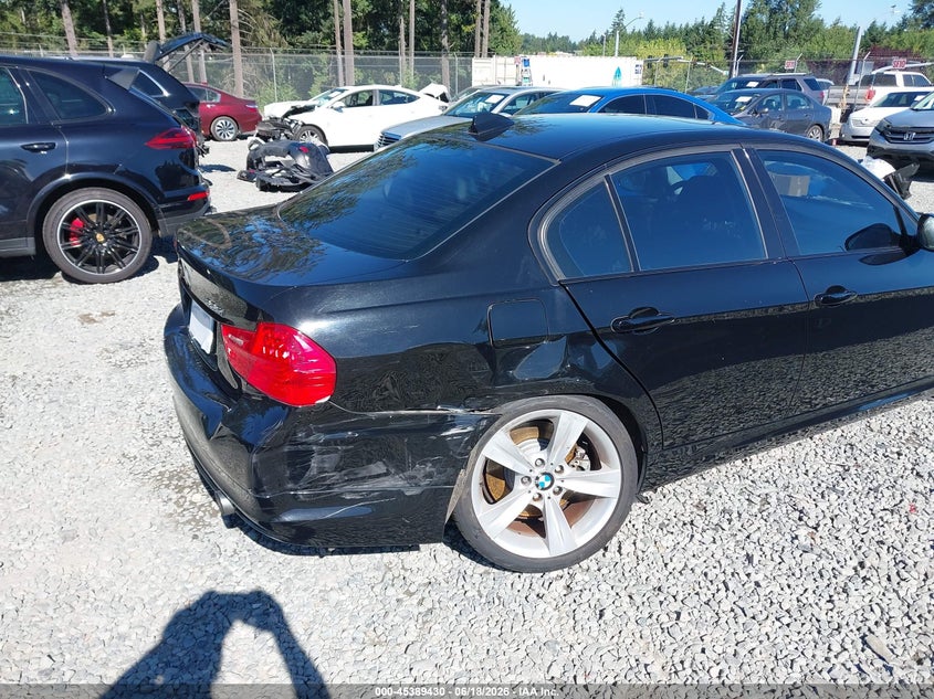 2009 BMW 3 series VIN WBAPM73529E191310 IAAI salvage auction — RIGHT REAR, Bill Of Sale (Washington), sold $700 on 2026-07-30 (photo 6)