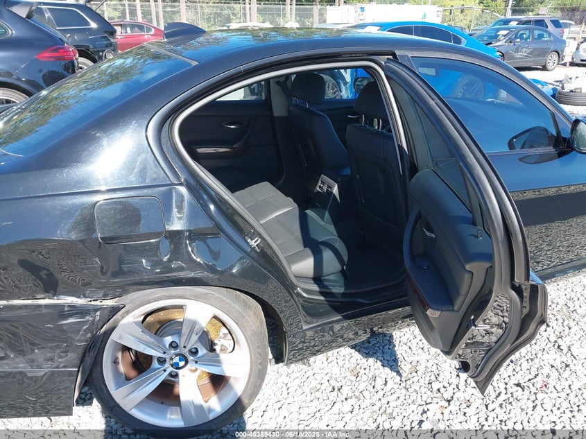 2009 BMW 3 series VIN WBAPM73529E191310 IAAI salvage auction — RIGHT REAR, Bill Of Sale (Washington), sold $700 on 2026-07-30 (photo 8)