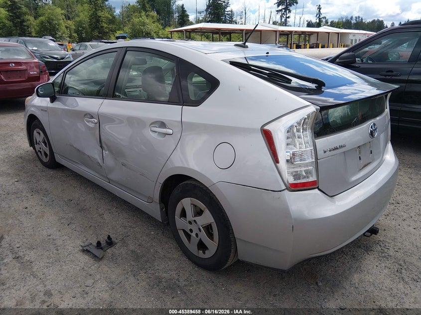 2010 Toyota Prius VIN JTDKN3DU6A0211813 IAAI salvage auction — FRONT END, Bill Of Sale (Washington), sold $850 on 2026-07-15 (photo 3)