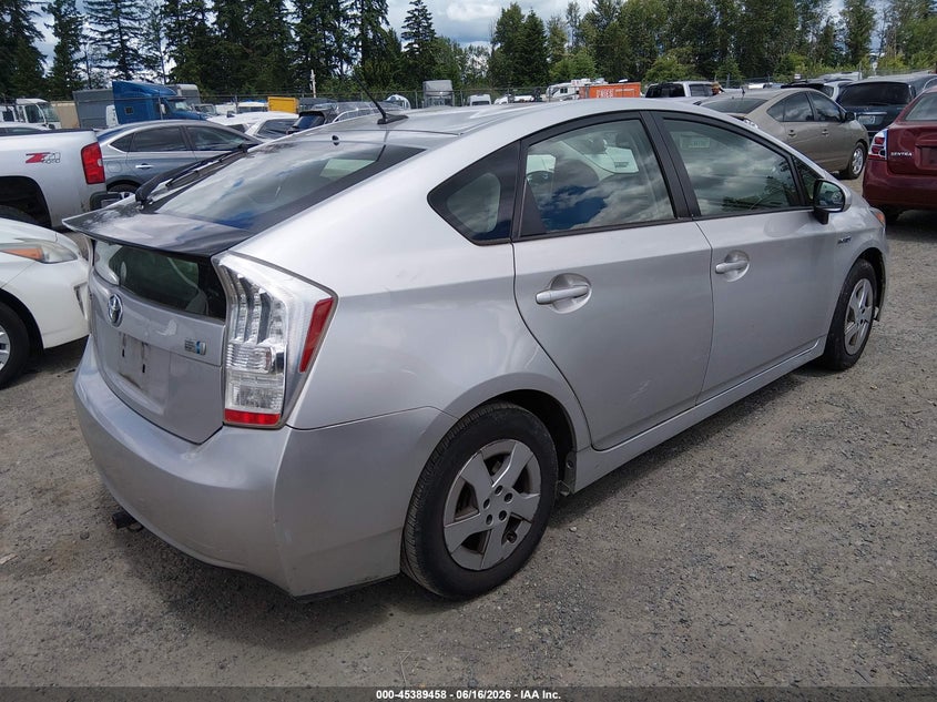 2010 Toyota Prius VIN JTDKN3DU6A0211813 IAAI salvage auction — FRONT END, Bill Of Sale (Washington), sold $850 on 2026-07-15 (photo 4)
