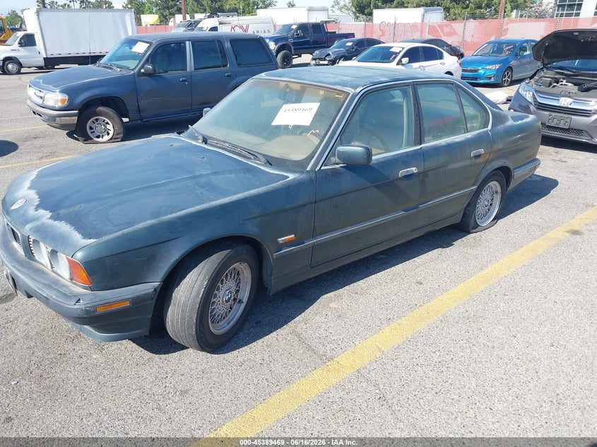 1995 BMW 5 series VIN WBAHE2326SGE91200 IAAI salvage auction — NORMAL WEAR, Clear - Dealer Only (California), sold $200 on 2026-07-14 (photo 2)