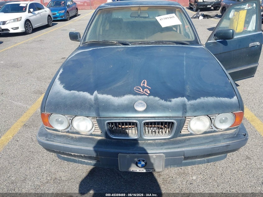 1995 BMW 5 series VIN WBAHE2326SGE91200 IAAI salvage auction — NORMAL WEAR, Clear - Dealer Only (California), sold $200 on 2026-07-14 (photo 6)