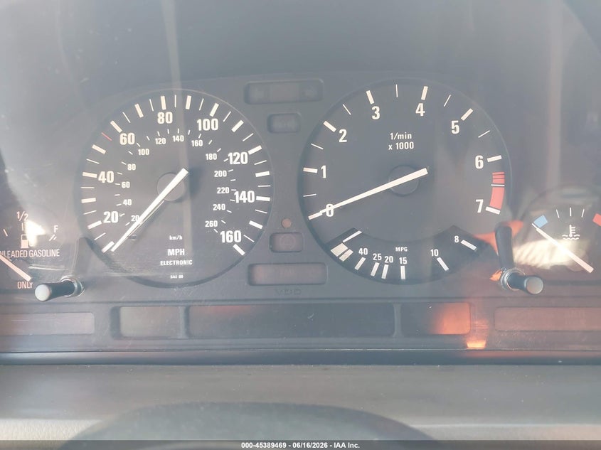 1995 BMW 5 series VIN WBAHE2326SGE91200 IAAI salvage auction — NORMAL WEAR, Clear - Dealer Only (California), sold $200 on 2026-07-14 (photo 7)