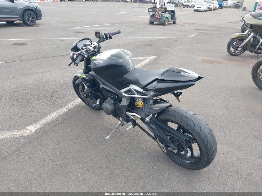 2020 Triumph motorcycle Street VIN SMTA554S6LTAA2921 IAAI salvage auction — SIDE, Salvage (Georgia), sold $1,450 on 2026-07-29 (photo 3)