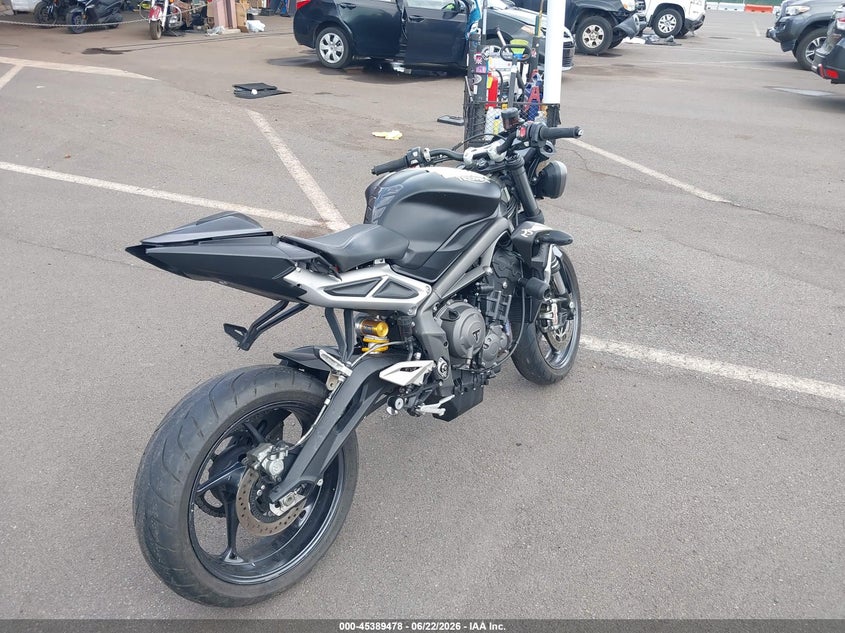 2020 Triumph motorcycle Street VIN SMTA554S6LTAA2921 IAAI salvage auction — SIDE, Salvage (Georgia), sold $1,450 on 2026-07-29 (photo 4)