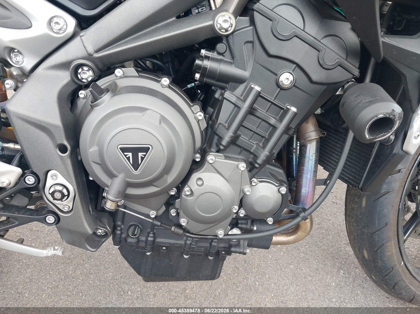 2020 Triumph motorcycle Street VIN SMTA554S6LTAA2921 IAAI salvage auction — SIDE, Salvage (Georgia), sold $1,450 on 2026-07-29 (photo 8)