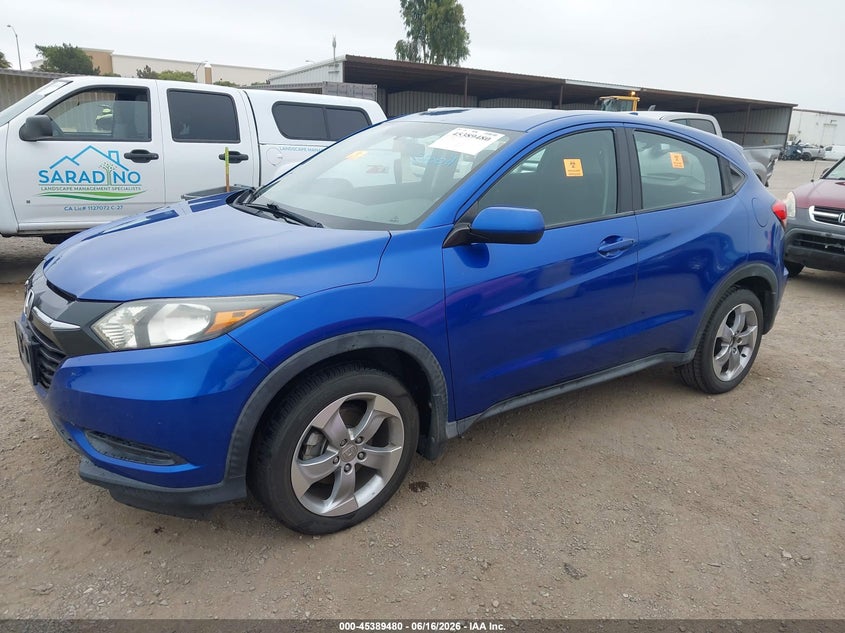 2018 Honda Hr-v VIN 3CZRU5H30JM715604 IAAI salvage auction — BIOHAZARD/CHEMICAL, Salvage Title, sold $5,200 on 2026-07-22 (photo 2)
