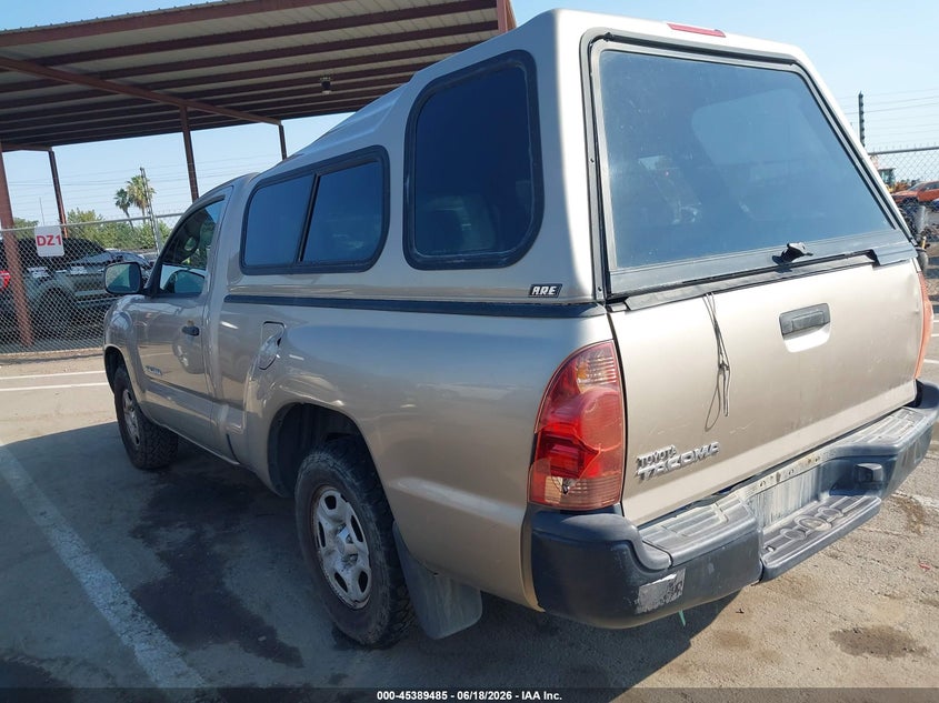 2007 Toyota Tacoma VIN 5TENX22N17Z458419 IAAI salvage auction — NORMAL WEAR, Clear - Dealer Only (California), sold $1,700 on 2026-07-07 (photo 3)