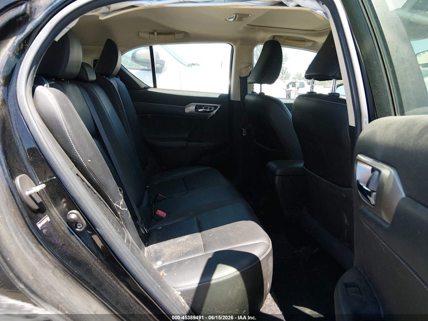 2014 Lexus Ct VIN JTHKD5BH4E2175102 IAAI salvage auction — SIDE, Salvage (California), sold $1,900 on 2026-07-09 (photo 8)