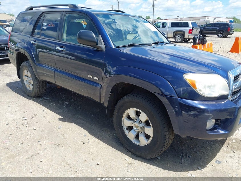 2007 Toyota 4runner VIN JTEBU14R570120801 IAAI salvage auction — NORMAL WEAR, Clear (Michigan), sold $1,650 on 2026-07-09 (photo 1)