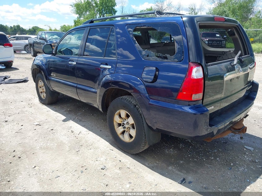 2007 Toyota 4runner VIN JTEBU14R570120801 IAAI salvage auction — NORMAL WEAR, Clear (Michigan), sold $1,650 on 2026-07-09 (photo 3)