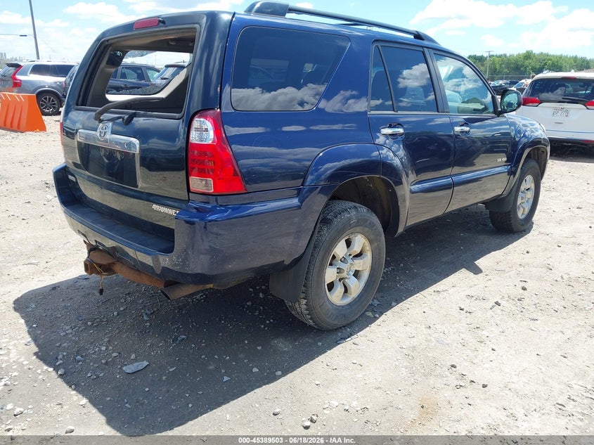 2007 Toyota 4runner VIN JTEBU14R570120801 IAAI salvage auction — NORMAL WEAR, Clear (Michigan), sold $1,650 on 2026-07-09 (photo 4)