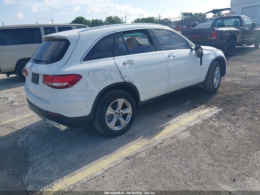 2017 Mercedes-benz Glc VIN WDC0G4JB4HF205570 IAAI salvage auction — ALL OVER, Salvage (Arizona), sold $4,000 on 2026-07-22 (photo 4)