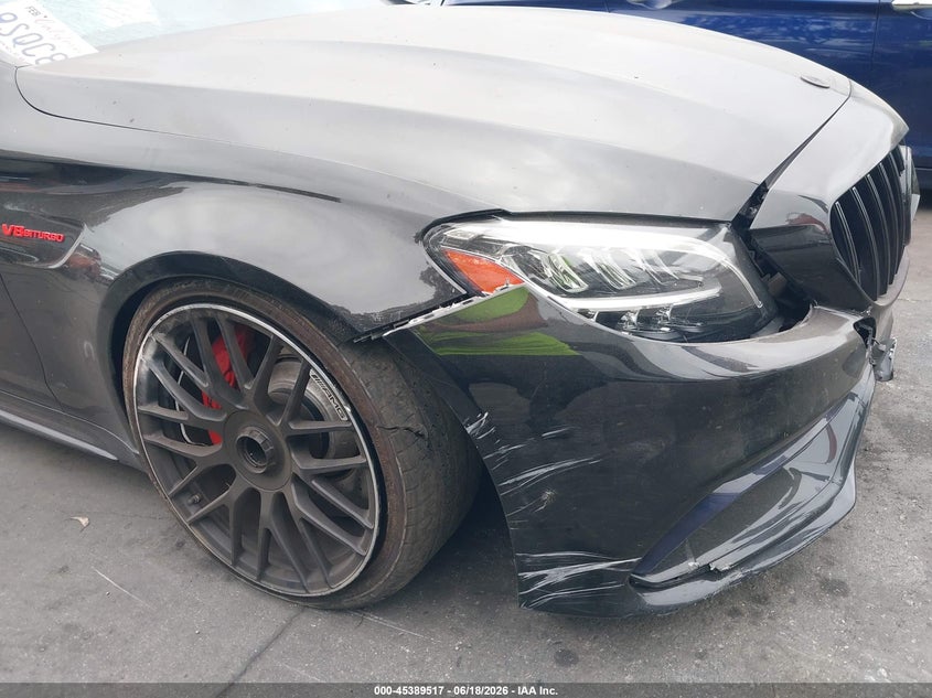 2019 Mercedes-benz VIN WDDWJ8HB9KF838190 IAAI salvage auction — FRONT END, Salvage Certificate (California), sold $4,350 on 2026-07-29 (photo 6)