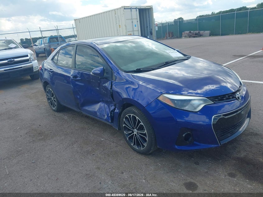 2014 Toyota Corolla VIN 5YFBURHE1EP139732 IAAI salvage auction — RIGHT SIDE, Regular (South Dakota), sold $1,050 on 2026-07-21 (photo 1)