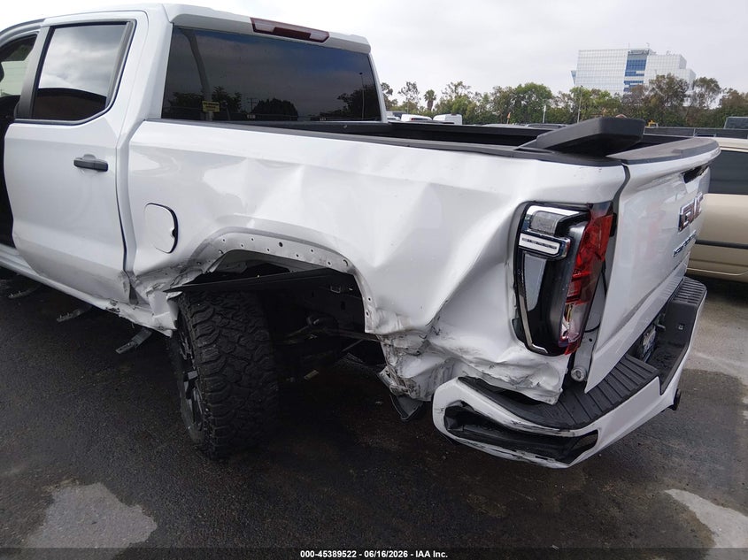 2024 Gmc SIERRA VIN 1GTPHAEK0RZ225650 IAAI salvage auction — LEFT REAR, Salvage Title, sold $9,650 on 2026-08-27 (photo 6)
